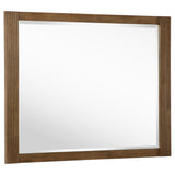 Terrace Ash Brown Dresser Mirror (Mirror Only) from Coaster - Luna Furniture
