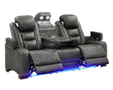 Tesla Gray 3-Piece Power Reclining Set from Happy Homes - Luna Furniture