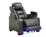 Tesla Gray 3-Piece Power Reclining Set from Happy Homes - Luna Furniture