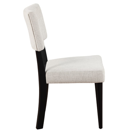 Colvin Eggshell/Black Side Chair, Set of 2 from Steve Silver - Luna Furniture