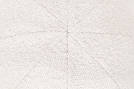 The 12" Essential Sphere Pillow in Livesmart Boucle Snow from Essentials For Living - Luna Furniture