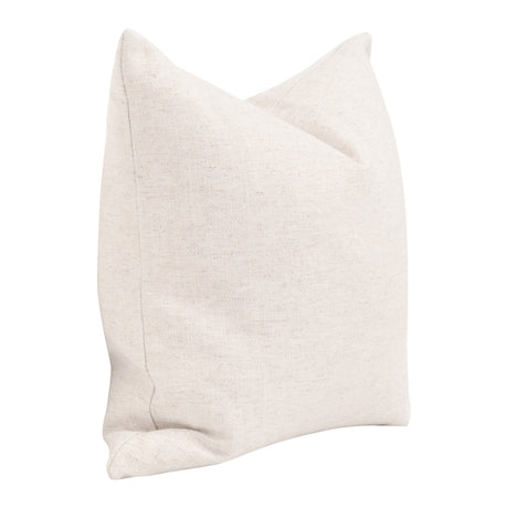 The Basic 22" Essential Pillow in Performance Textured Cream Linen, Set of 2 from Essentials For Living - Luna Furniture
