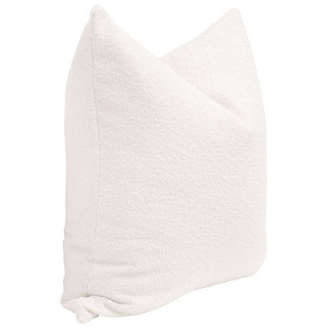 The Basic 26" Essential Euro Pillow in Livesmart Boucle-Snow, Set of 2 from Essentials For Living - Luna Furniture