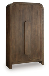 Thoren Medium Brown Accent Cabinet from Ashley - Luna Furniture