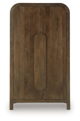 Thoren Medium Brown Accent Cabinet from Ashley - Luna Furniture