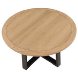Magnolia Two-tone 54-inch Round Dining Table from Steve Silver - Luna Furniture