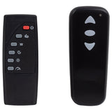 Tisdall Black California King Flame Visualizer TV Bed from Coaster - Luna Furniture