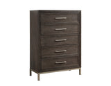 Broomfield Brown 5-Drawer Chest