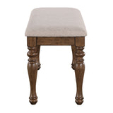 Joanna Bench, Brown from Steve Silver - Luna Furniture