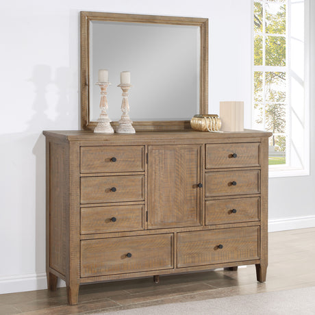 Riverdale Distressed Beveled Edge Bedroom Mirror (Mirror Only) from Steve Silver - Luna Furniture