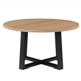 Magnolia Two-tone 54-inch Round Dining Table from Steve Silver - Luna Furniture