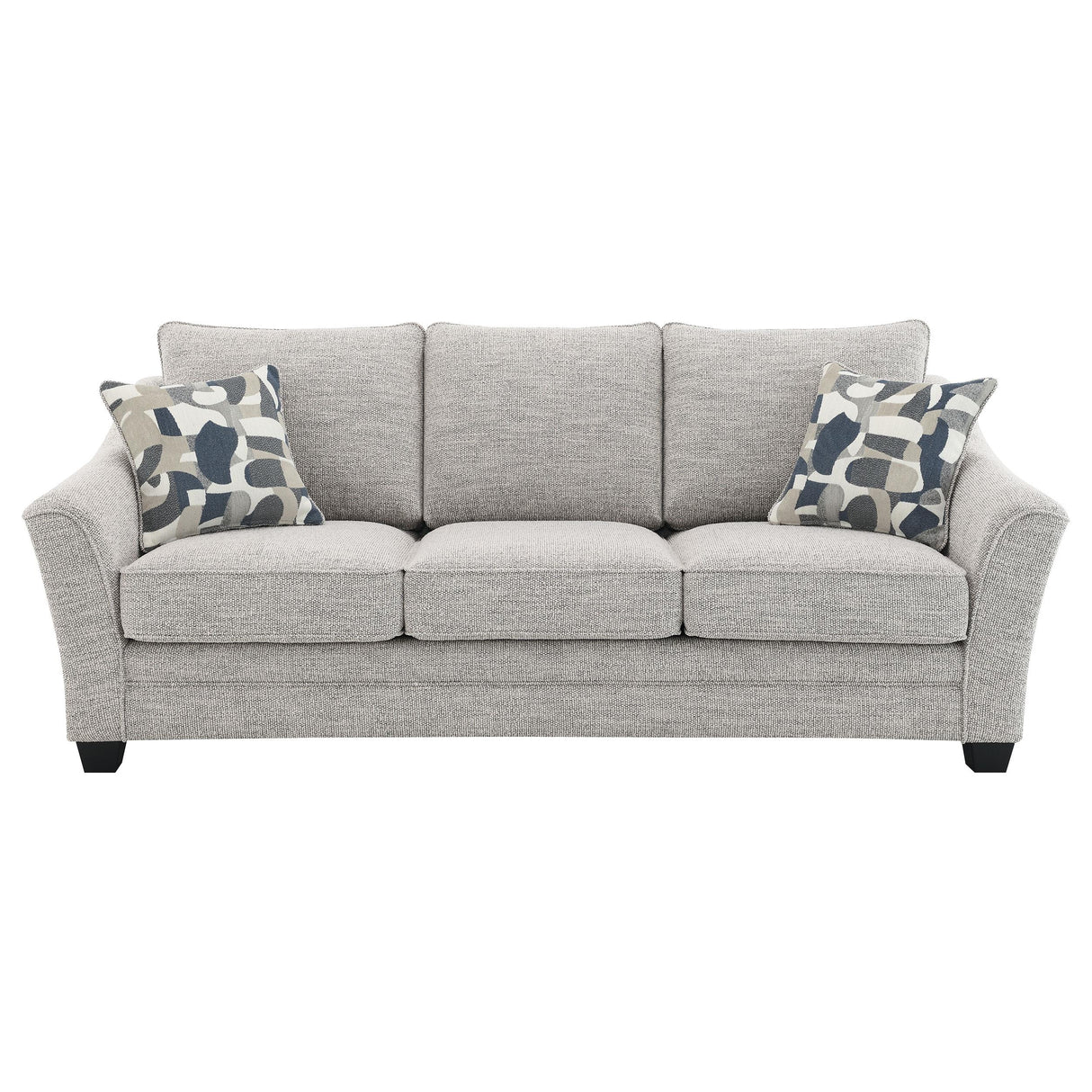 Tomkins Light Gray Boucle Upholstered Sofa from Coaster - Luna Furniture