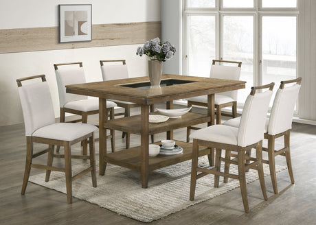 Tommy Vintage Walnut Counter Height Set from Happy Homes - Luna Furniture