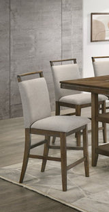 Tommy Burnt Walnut Counter Height Chair from Happy Homes - Luna Furniture