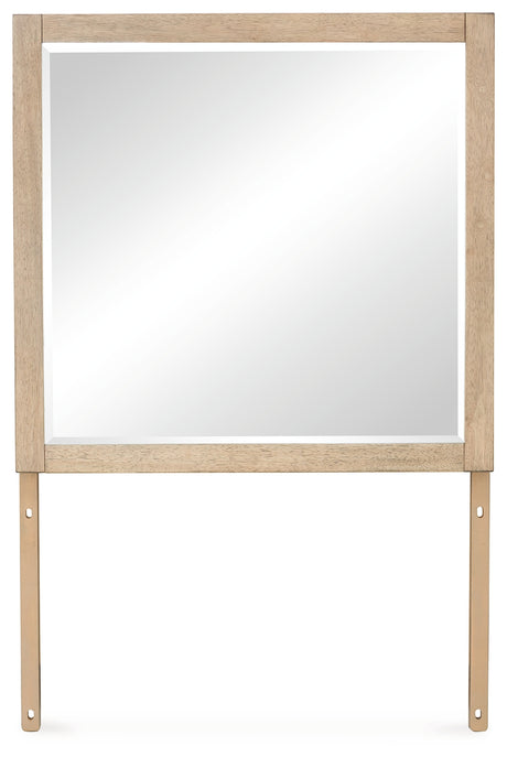 Tomtyn Light Brown Bedroom Mirror (Mirror Only) from Ashley - Luna Furniture