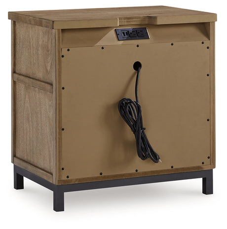 Tomtyn Light Brown Nightstand from Ashley - Luna Furniture