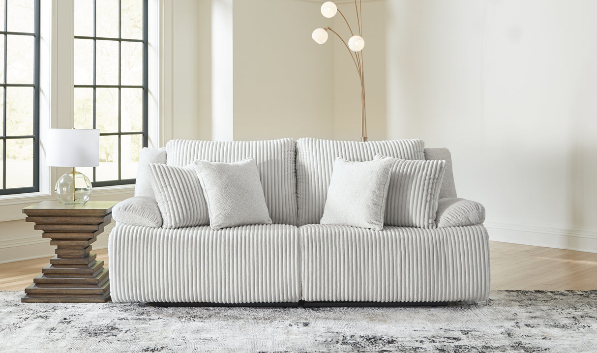 Top Tier Alloy 2-Piece Sectional Loveseat from Ashley - Luna Furniture