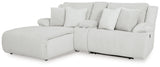 Top Tier Alloy 3-Piece LAF Chaise Reclining Sectional from Ashley - Luna Furniture