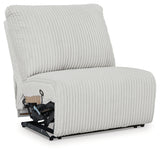 Top Tier Alloy 4-Piece LAF Chaise Reclining Sectional from Ashley - Luna Furniture