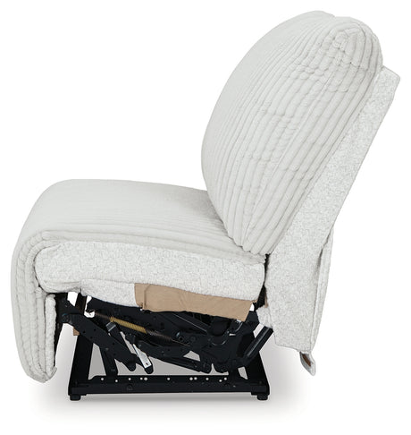 Top Tier Alloy Armless Recliner from Ashley - Luna Furniture
