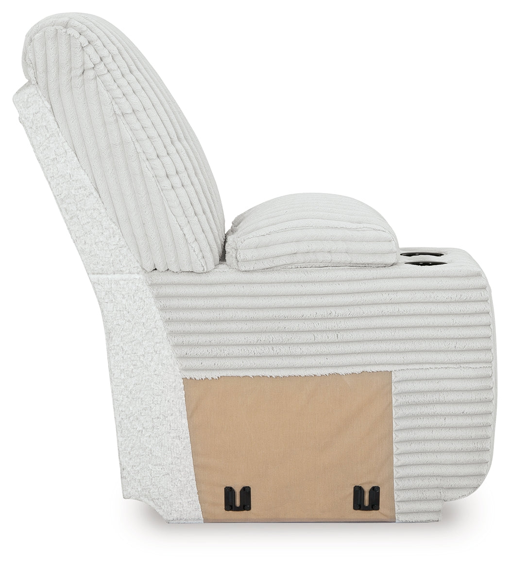 Top Tier Alloy Console with Storage from Ashley - Luna Furniture