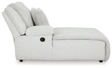Top Tier Alloy Left-Arm Facing Press Back Chaise from Ashley - Luna Furniture