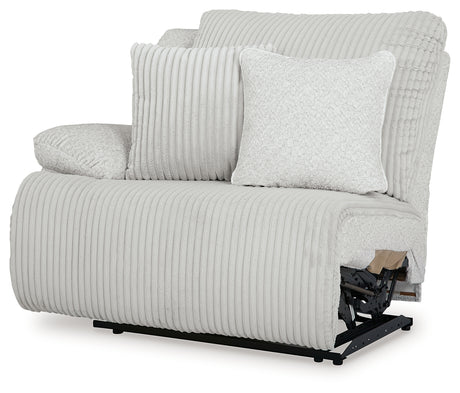 Top Tier Alloy Left-Arm Facing Recliner from Ashley - Luna Furniture
