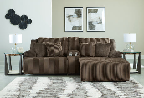 Top Tier Chocolate Sofa and Recliner from Ashley - Luna Furniture
