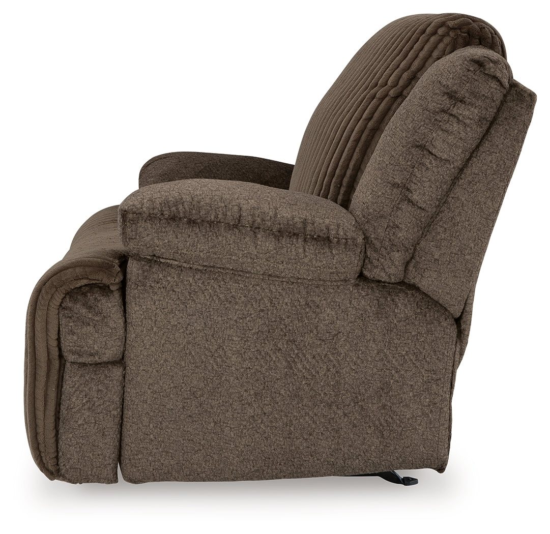 Top Tier Chocolate Sofa and Recliner from Ashley - Luna Furniture