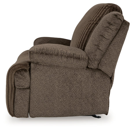 Top Tier Chocolate Sofa and Recliner from Ashley - Luna Furniture