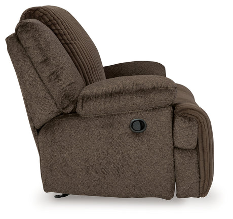 Top Tier Chocolate Sofa and Recliner from Ashley - Luna Furniture