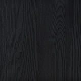 Topanga Engineered Wood Freestanding Home Bar Cabinet Black from Coaster - Luna Furniture