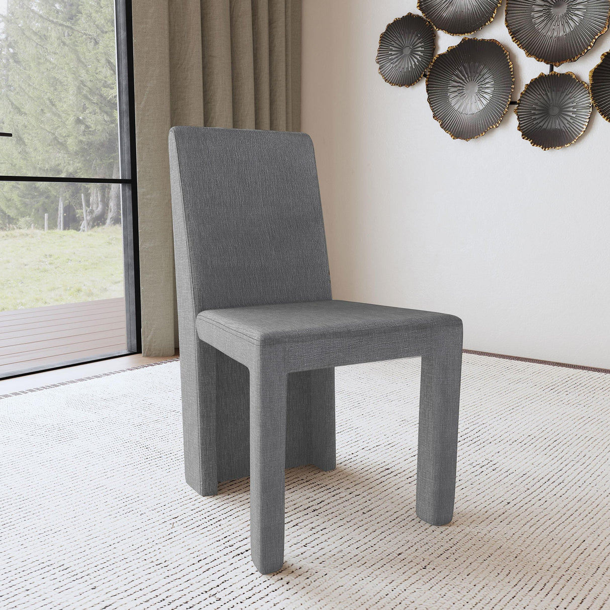 Tordera Gray Velvet Upholstered Side Chair, Set of 2 from Coaster - Luna Furniture