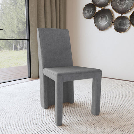 Tordera Gray Velvet Upholstered Side Chair, Set of 2 from Coaster - Luna Furniture