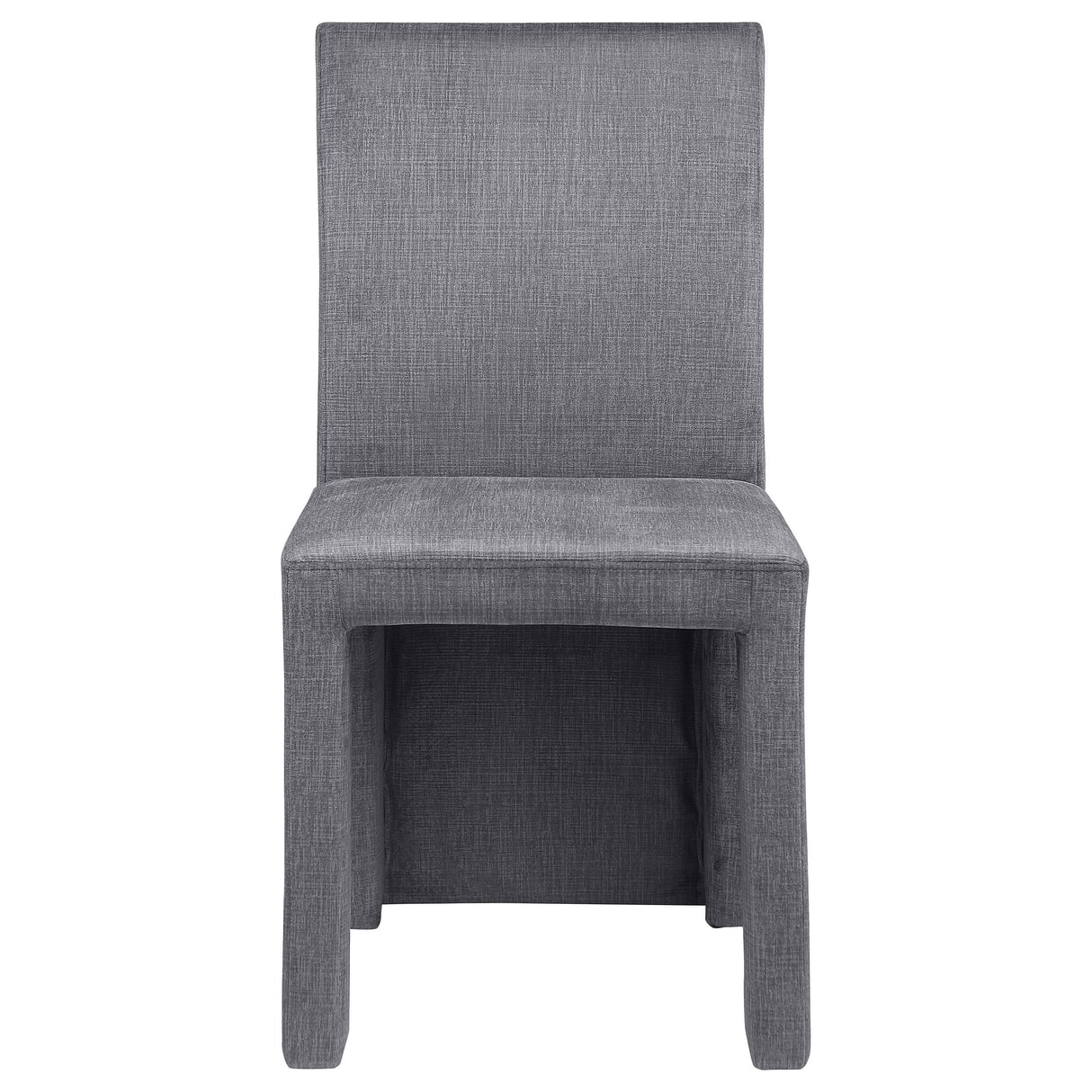 Tordera Gray Velvet Upholstered Side Chair, Set of 2 from Coaster - Luna Furniture