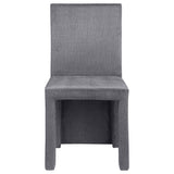 Tordera Gray Velvet Upholstered Side Chair, Set of 2 from Coaster - Luna Furniture