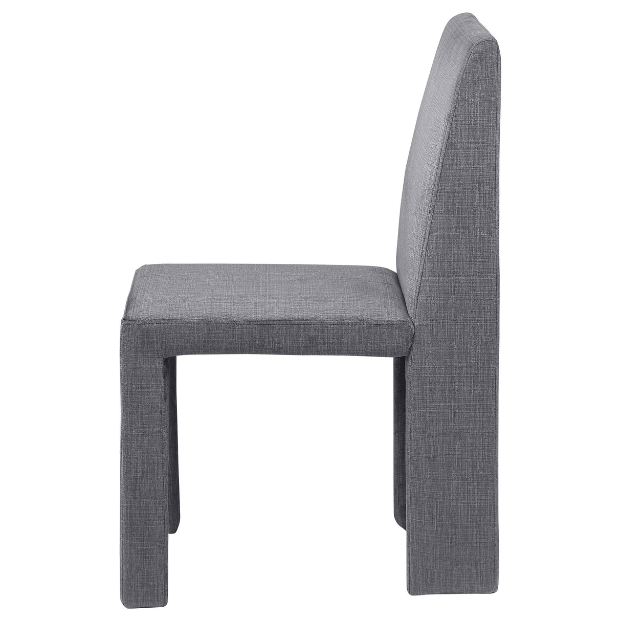 Tordera Gray Velvet Upholstered Side Chair, Set of 2 from Coaster - Luna Furniture