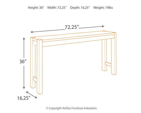 Torjin Brown/Gray Counter Height Dining Table and 2 Barstools from Ashley - Luna Furniture