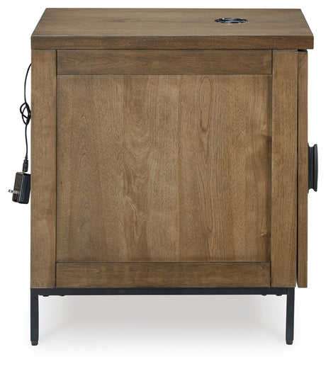 Torlanta Brown Chairside End Table from Ashley - Luna Furniture