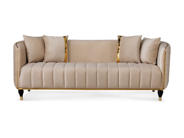 Toronto Stationary Sofa in Cream