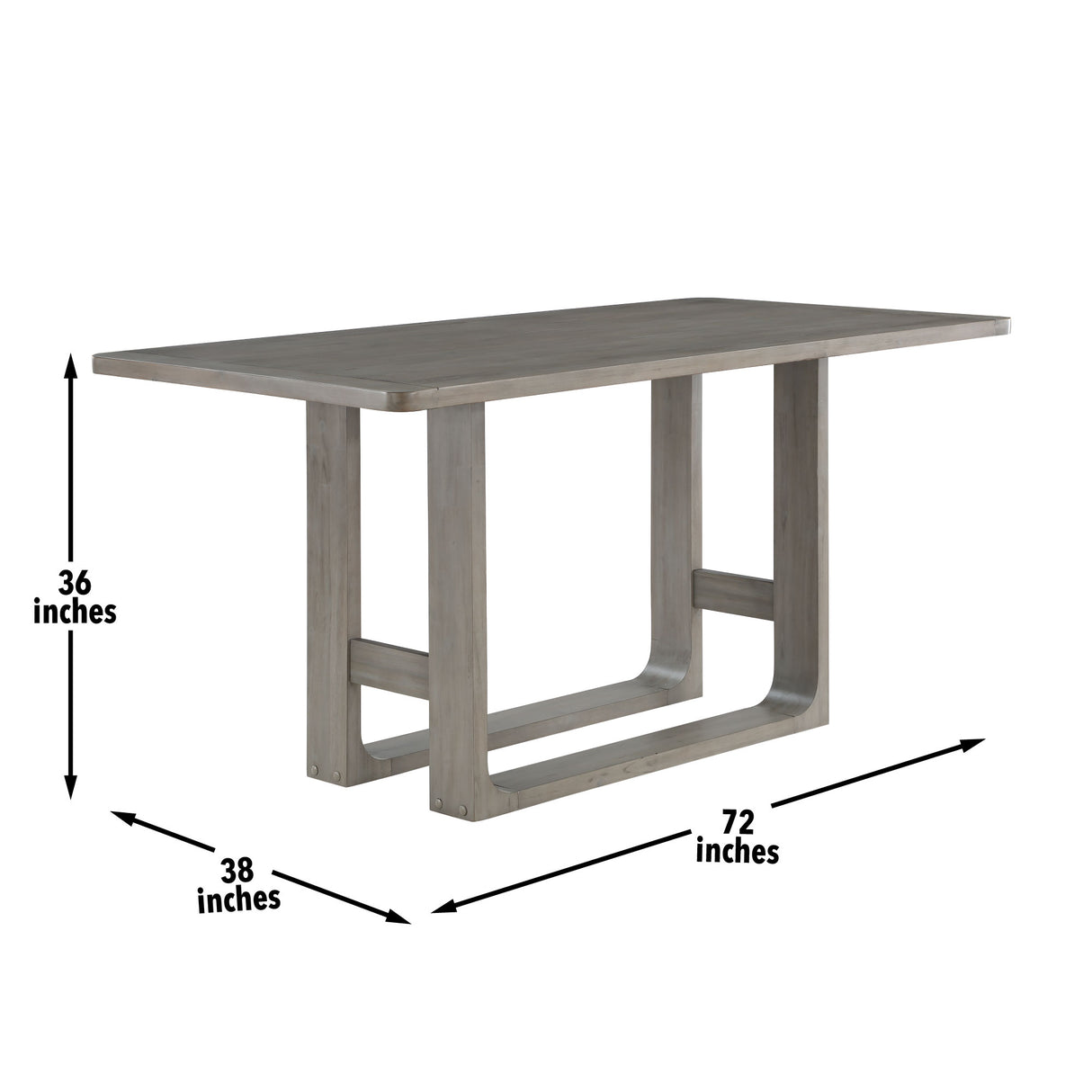 Toscana 72-inch Counter Table from Steve Silver - Luna Furniture