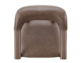 Tournament Arm Chair w/Casters – Brown from Steve Silver - Luna Furniture