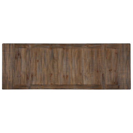 Riverdale Oatmeal/Driftwood Trestle Dining Room Set from Steve Silver - Luna Furniture