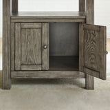 Grayson Gray/White Counter Height Set with Bench from Steve Silver - Luna Furniture