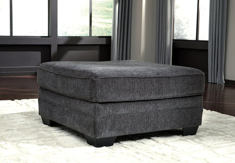 Tracling Slate 3-Piece Sectional with Ottoman from Ashley - Luna Furniture