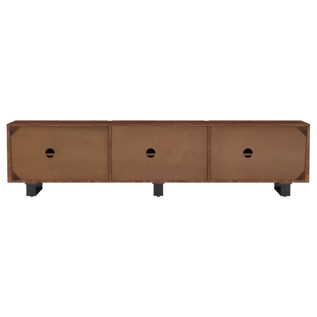 Trask Mango Brown 86-inch Wood TV Stand Media Console from Coaster - Luna Furniture