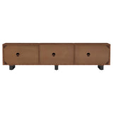 Trask Mango Brown 86-inch Wood TV Stand Media Console from Coaster - Luna Furniture