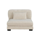 Traverse Beige Corduroy 5-Piece Modular Sectional with Corner Seats from Homelegance - Luna Furniture