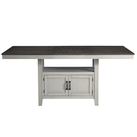 Hyland 80-inch Counter Table w/20-inch Leaf from Steve Silver - Luna Furniture