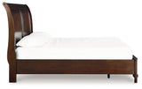 Trellington Brown Queen Sleigh Storage Bed from Ashley - Luna Furniture